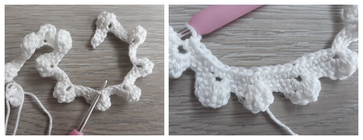 Blog-Inhaltsbild für 'Schleier für den Löwen, kostenlose Häkelanleitung'